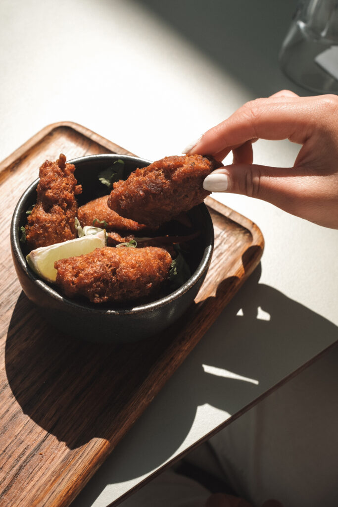 accras de poisson maison